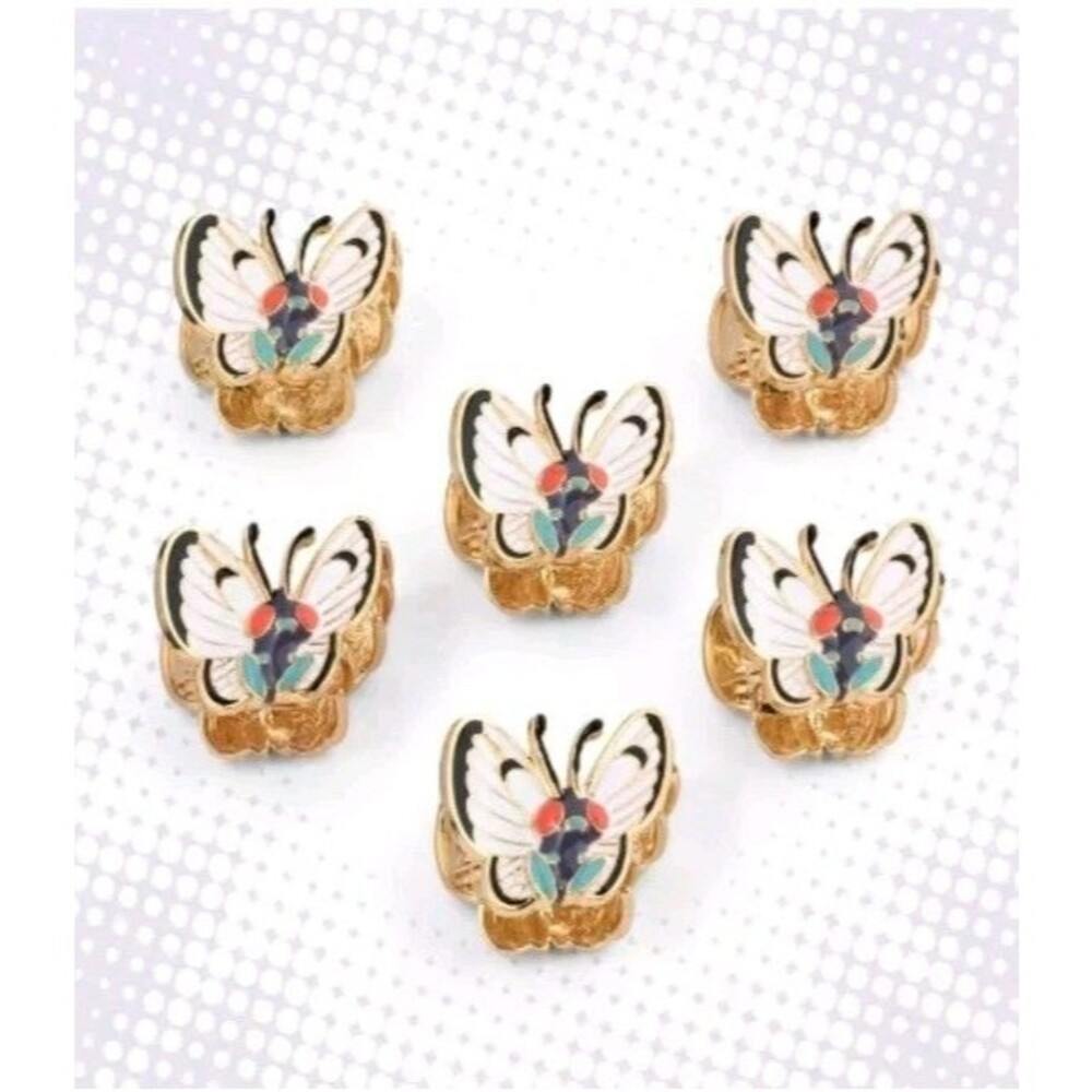 Pokemon Target Collab Butterfree Hair Clips 6 Count ON HAND SHIPS FAST